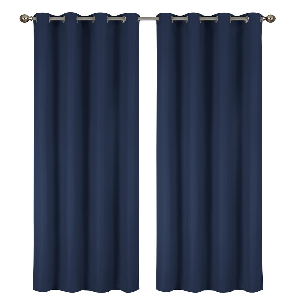 2 Pack - 55'' X 84'' Solid Thermal Blackout Panels (19 Colors)
