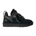 UGG Lowmel Womens Sneakers (1144032) — Black Suede Low-Top