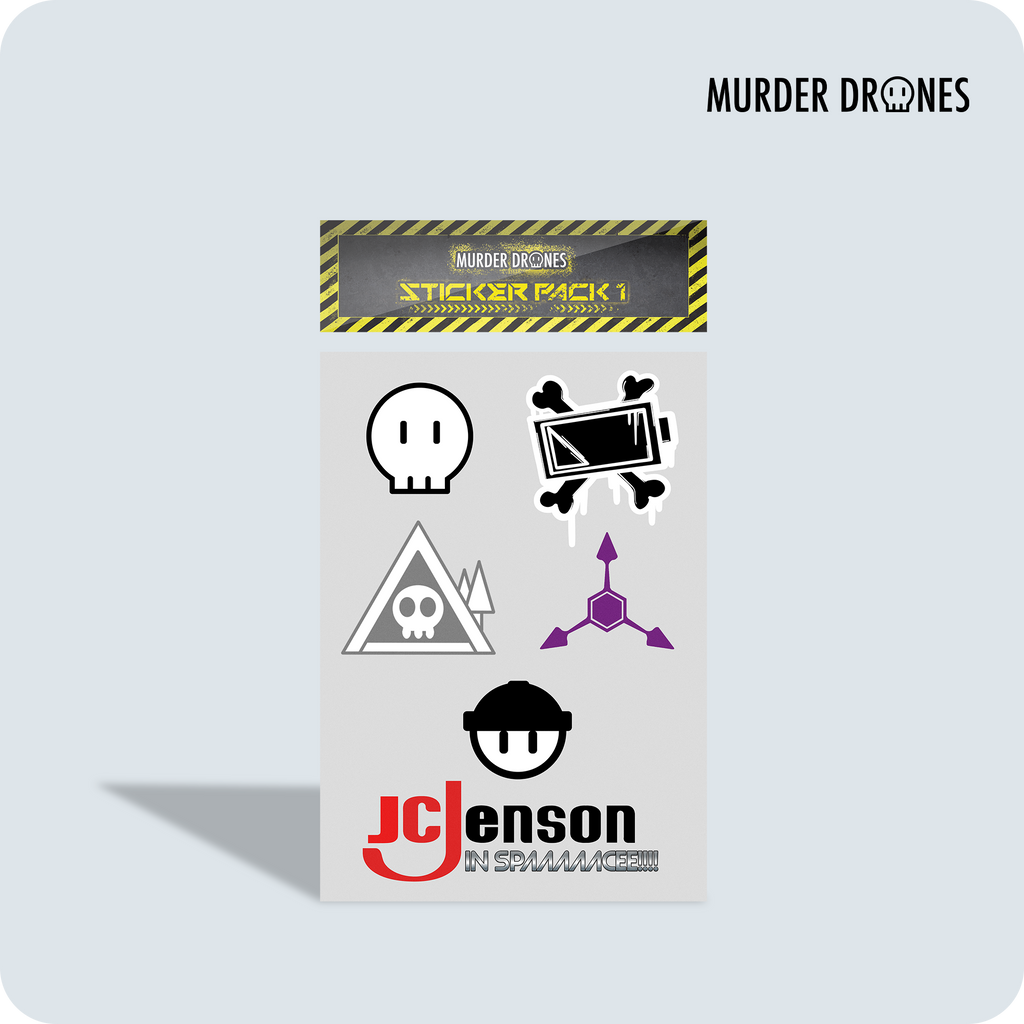 Murder Drones Sticker Pack 1