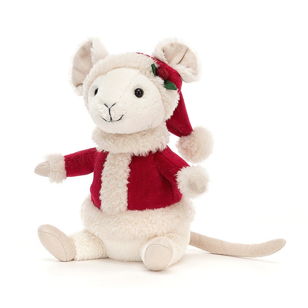Jellycat Merry Mouse 18cm