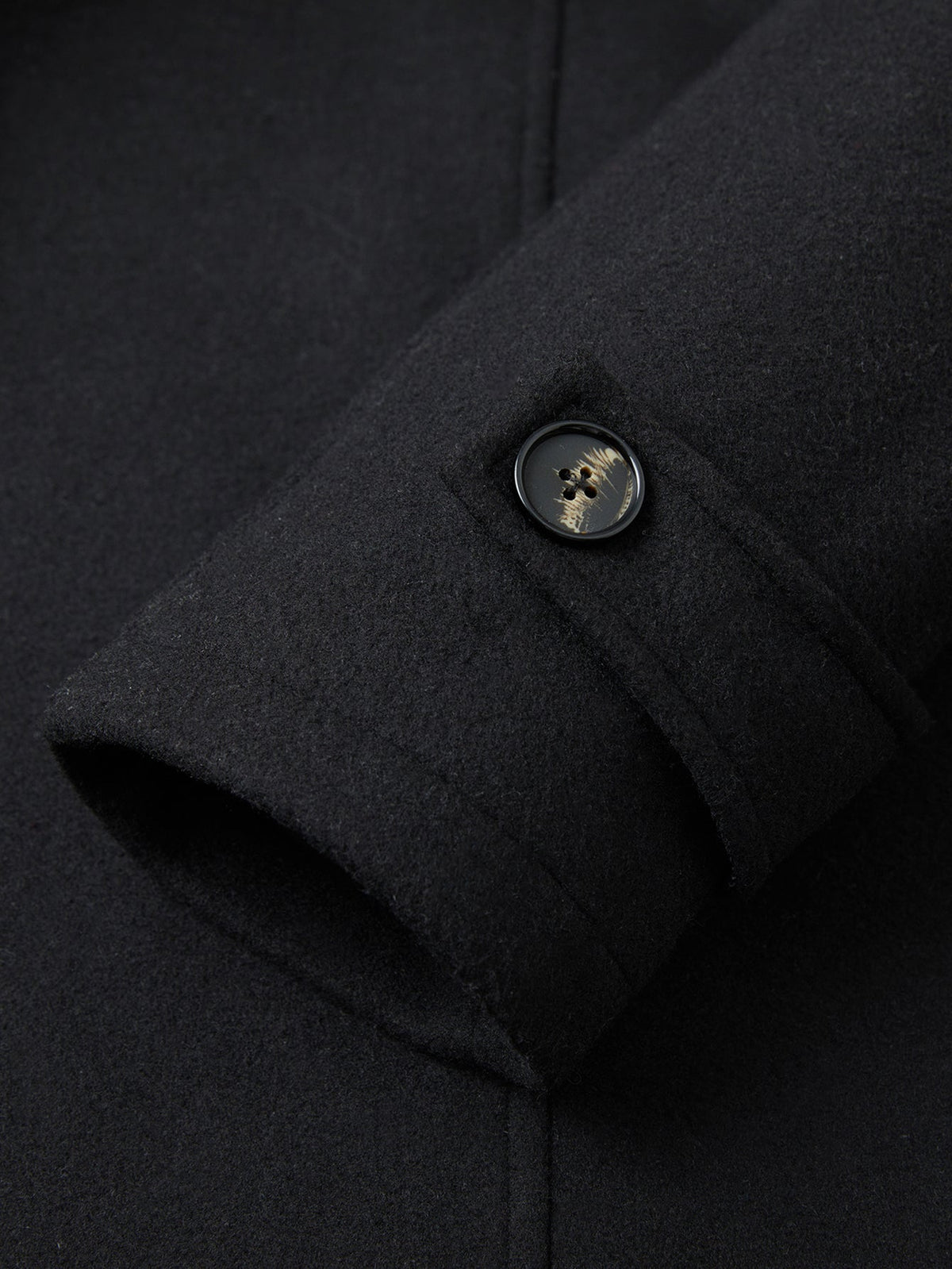 Double Breasted Wool Overcoat
