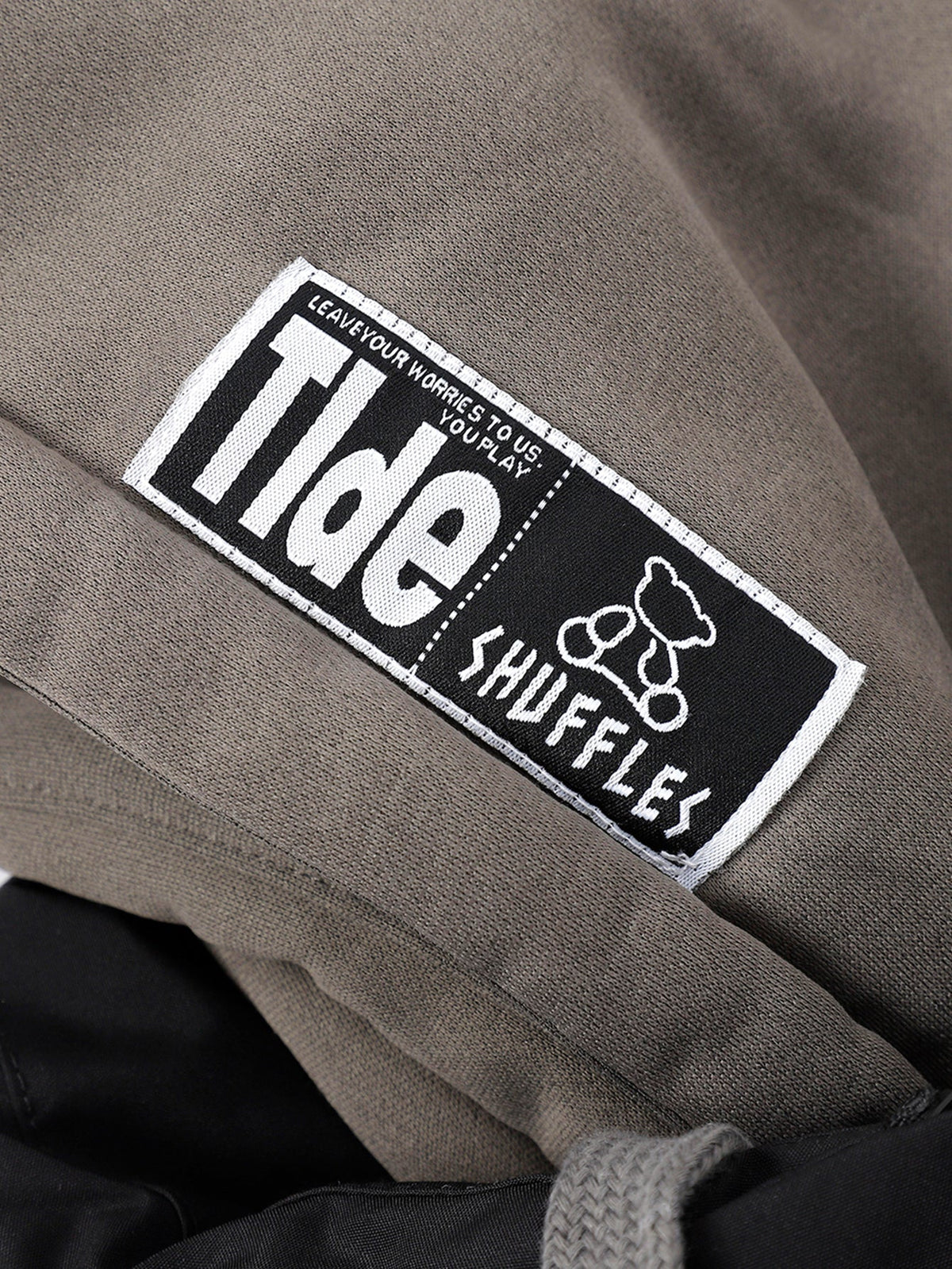 2 In 1 Contrast Hooded Puffer Coat