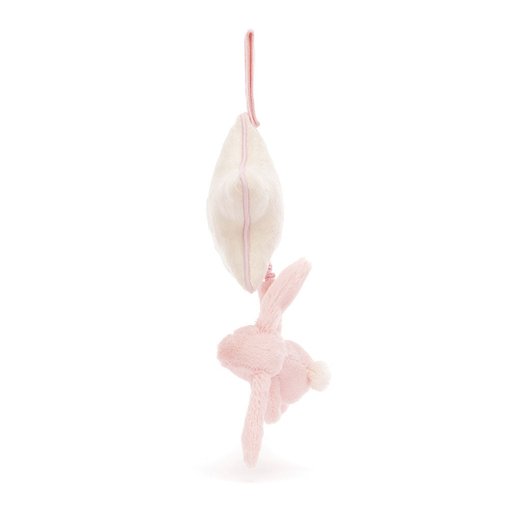Jellycat Musikalischer Spieluhr-Hase Bashful Pink 30 cm