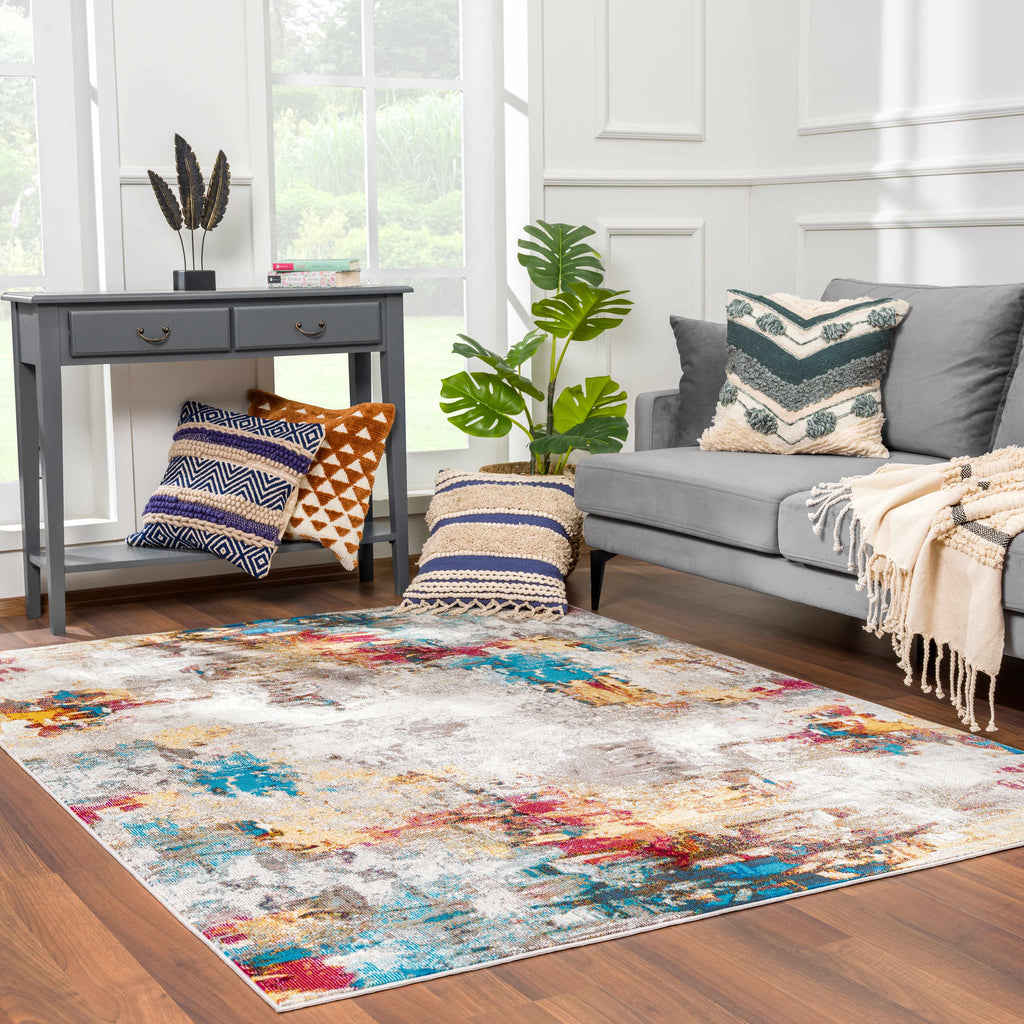 Mardin Abstract Area Rug - Clearance