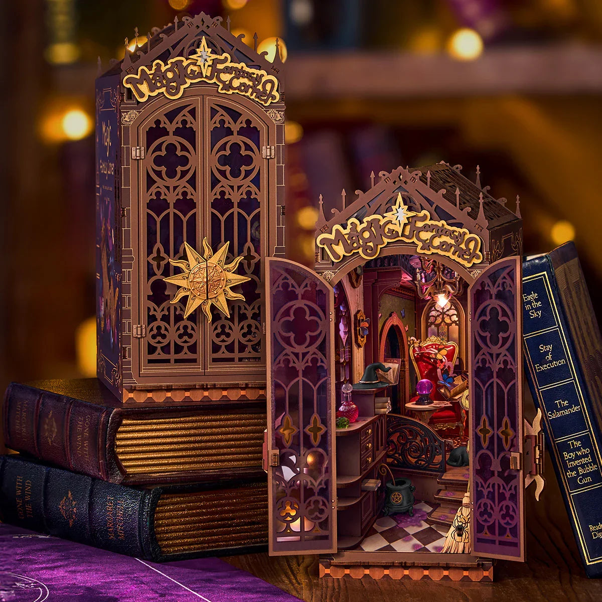 Robotime Rolife DIY Book Nook - Magic Fantasy Corner TGB14