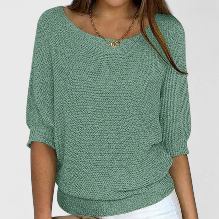 Rosamund | Entspannter Fledermaus-Pullover