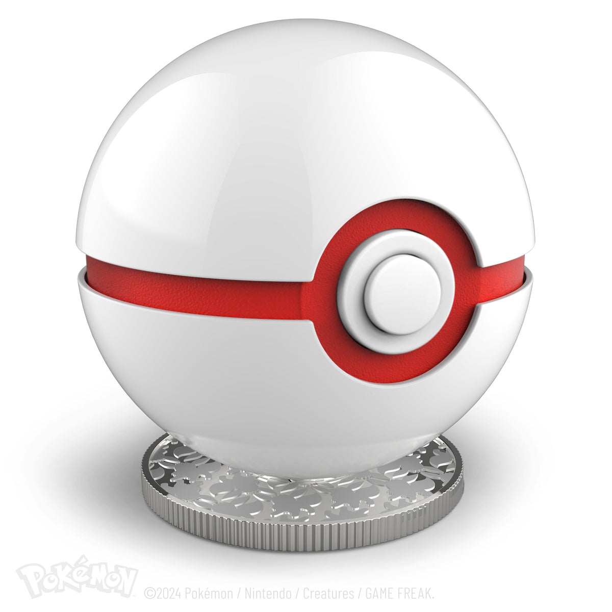 Pokemon Die-Cast Mini Premier Ball Replica