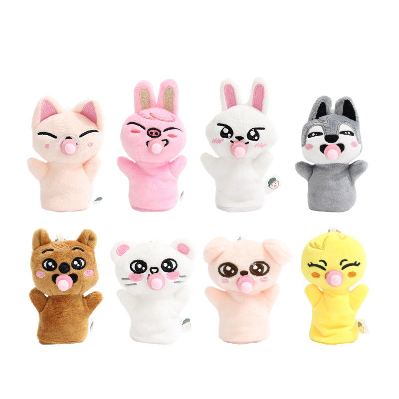 SKZOO Pacifier Plush Bag Keychain - Stray Kids merch