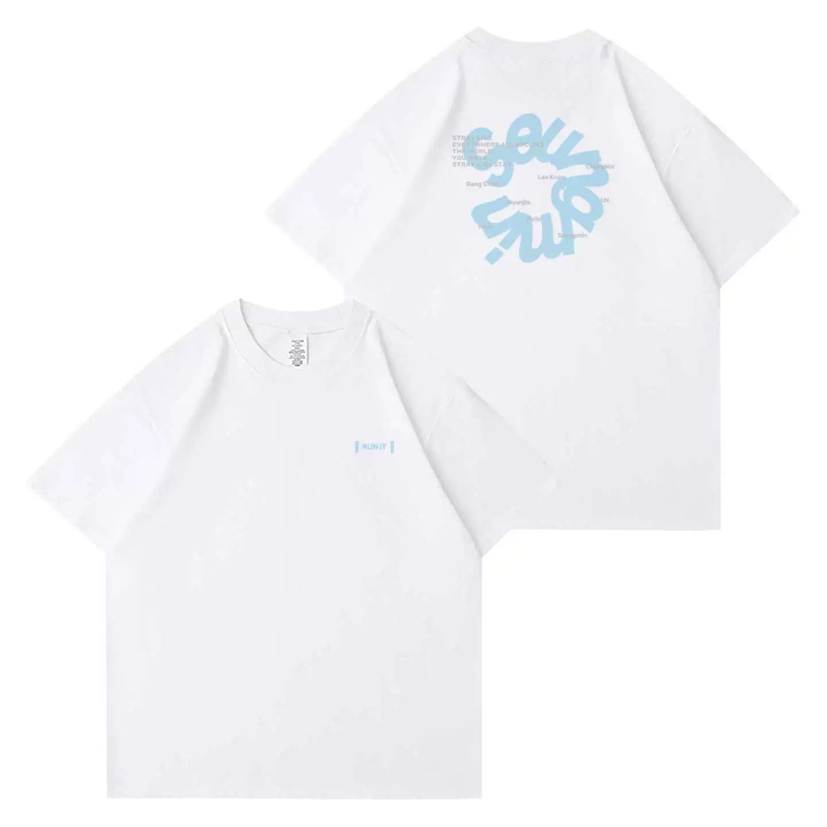 SKZ World Tour Run IT Printed Short-sleeved T-shirt - view 10
