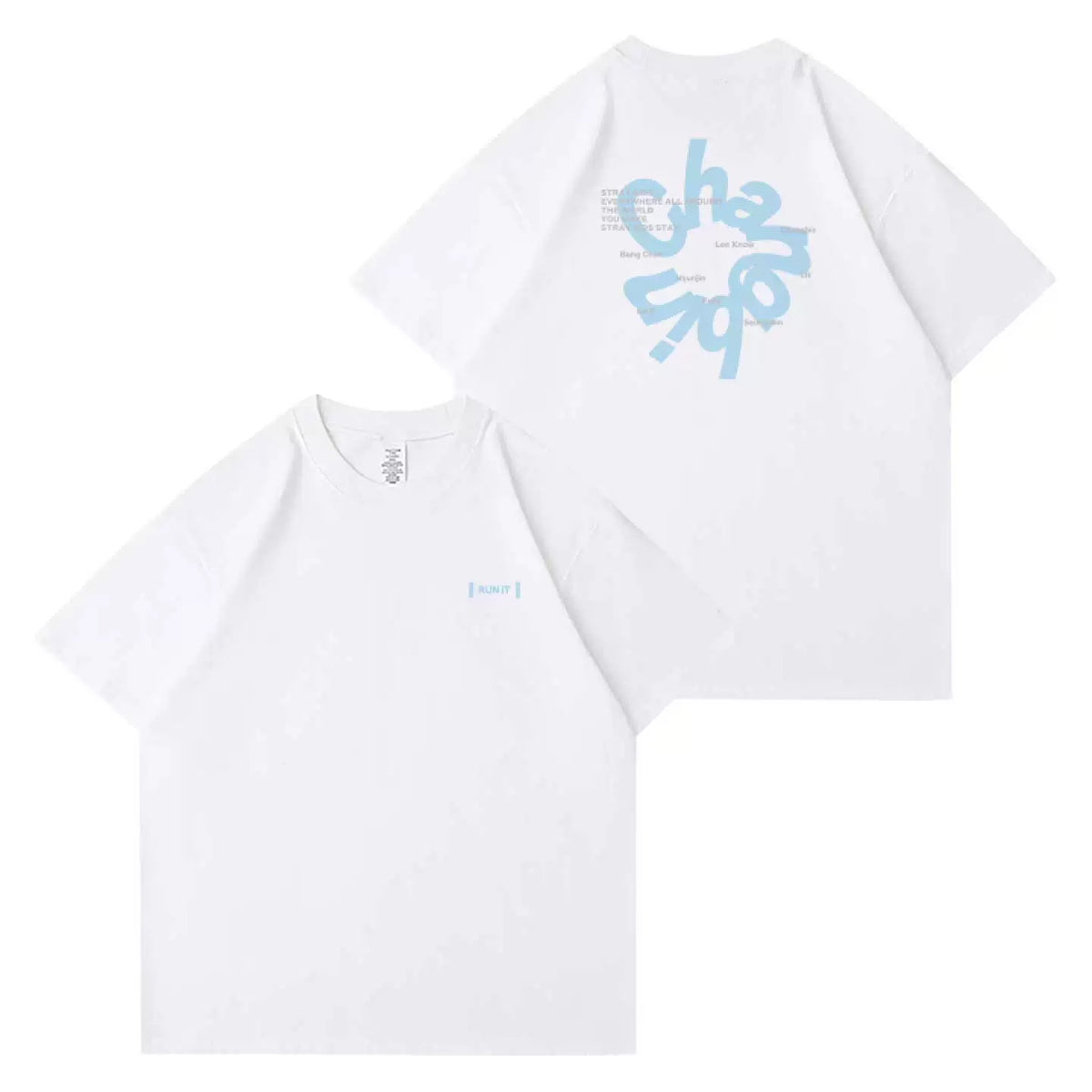 SKZ World Tour Run IT Printed Short-sleeved T-shirt - view 6
