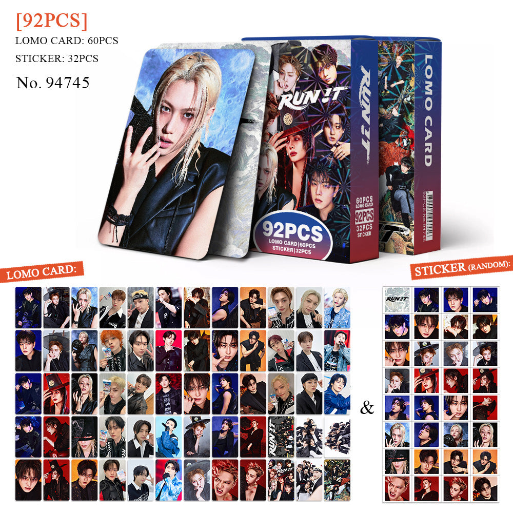 SKZ Run IT Photocards + Stickers (92 PCS) - view 4