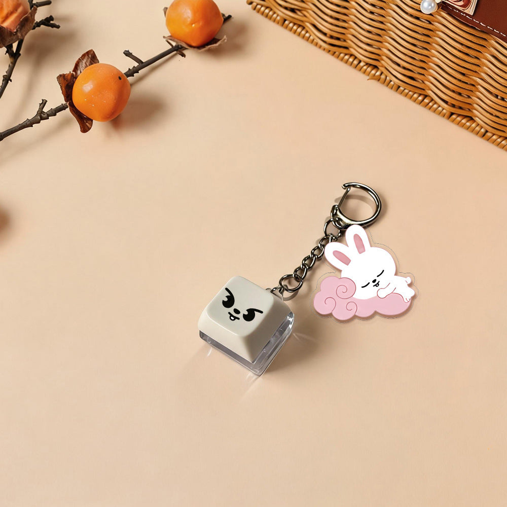 SKZ Luminous KeyCap Keychain - Lee Know