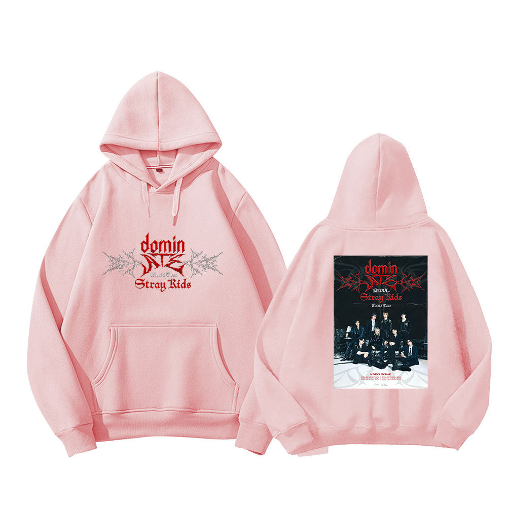 Stray Kids ATE Hoodie - Design C Pink