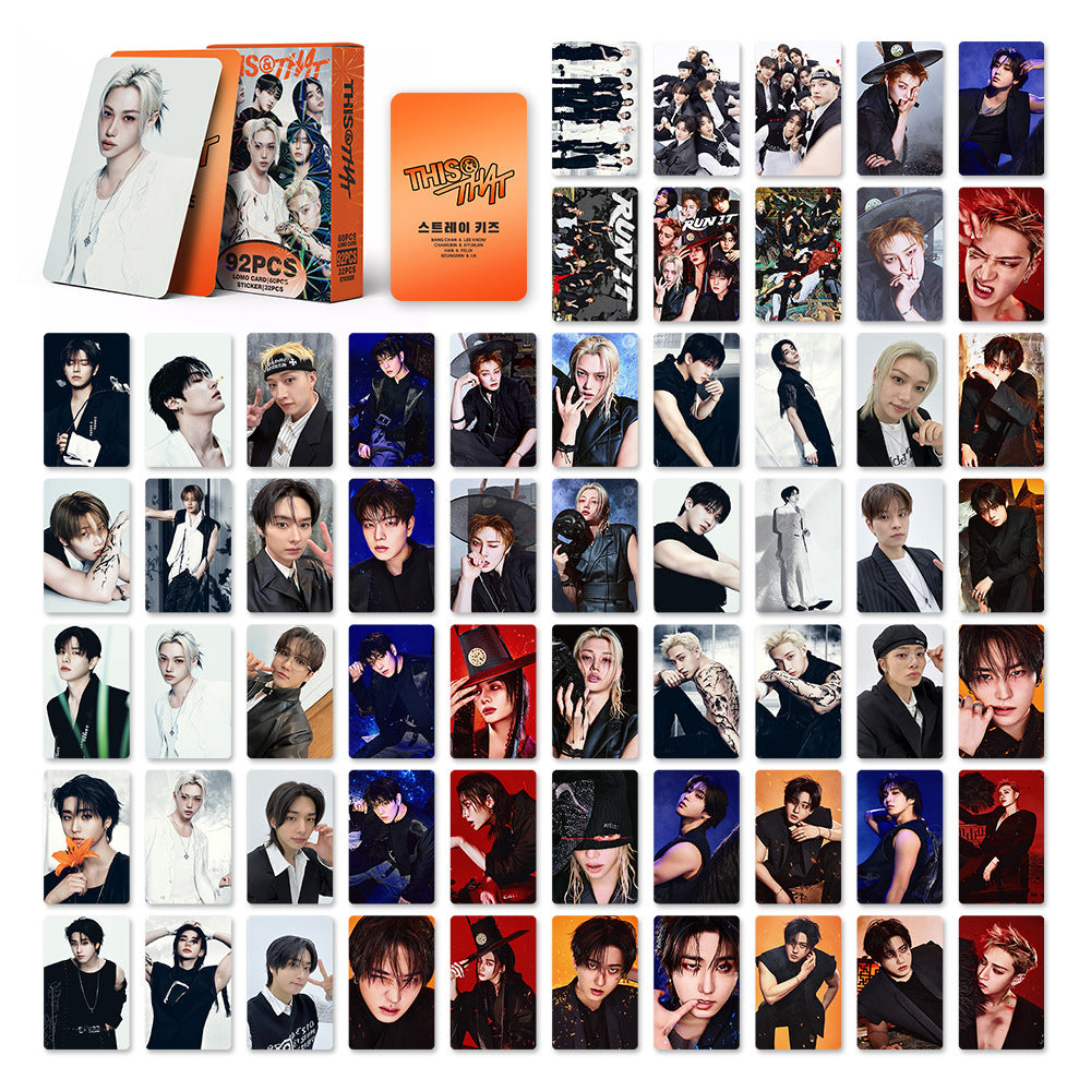 92pcs SKZ This & That Photocard Stickers - view 2