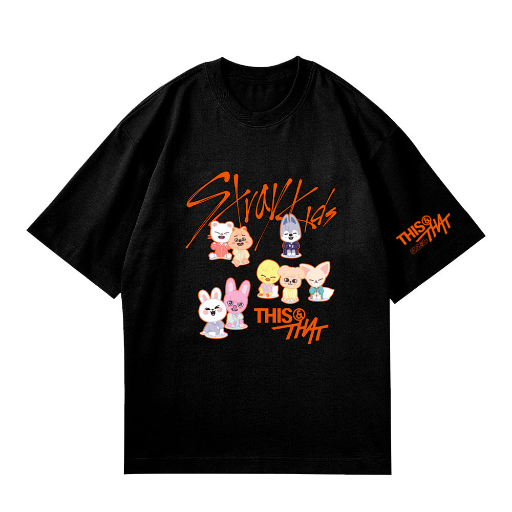 SKZ This & That T-Shirt - Design A Black