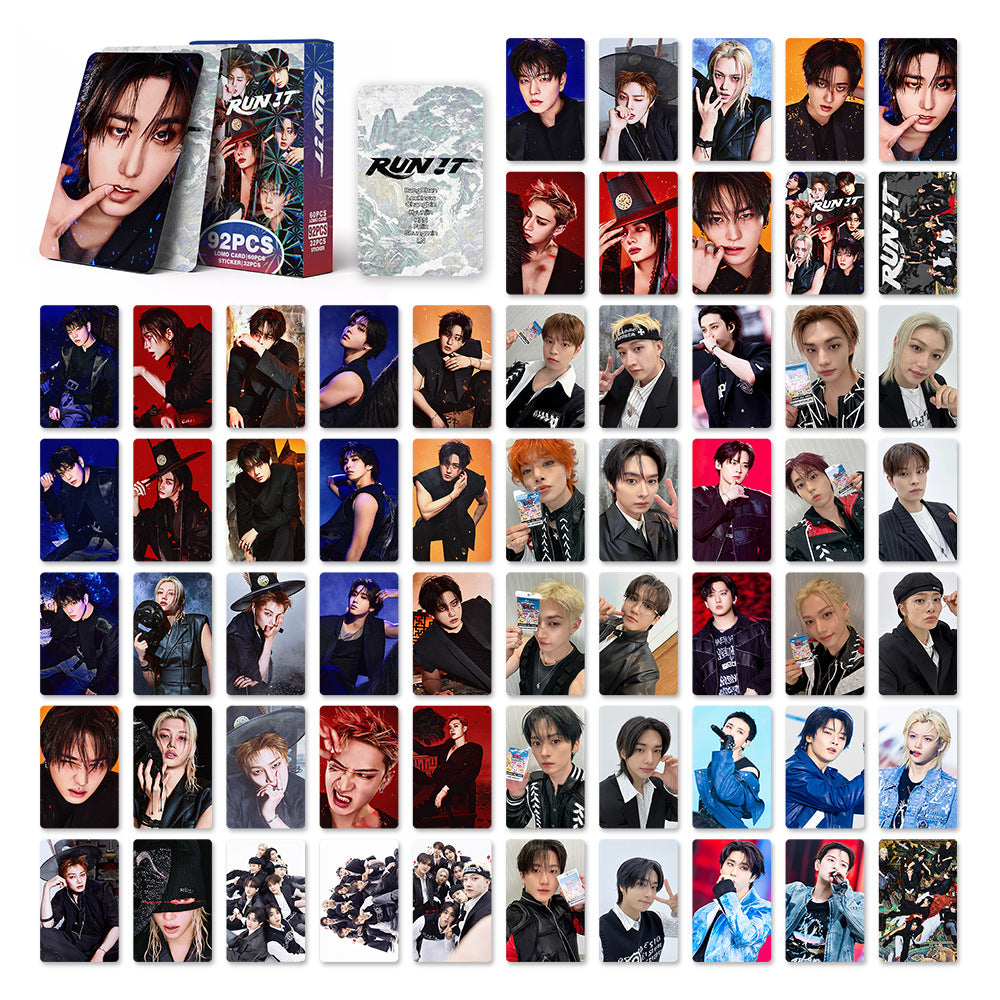 SKZ Run IT Photocards + Stickers (92 PCS) - view 2