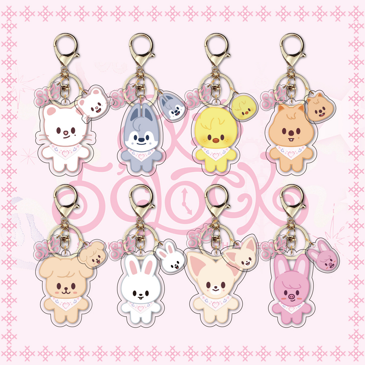 SKZOO 5th Fan Meeting Keychain - Stray Kids merch