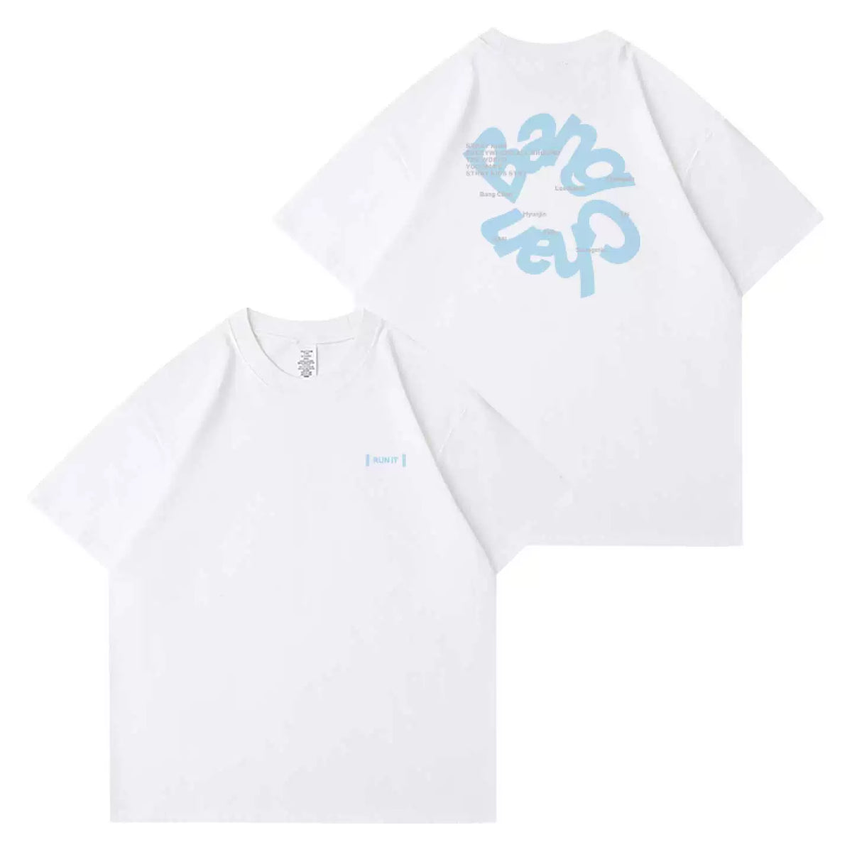 SKZ World Tour Run IT Printed Short-sleeved T-shirt - view 4