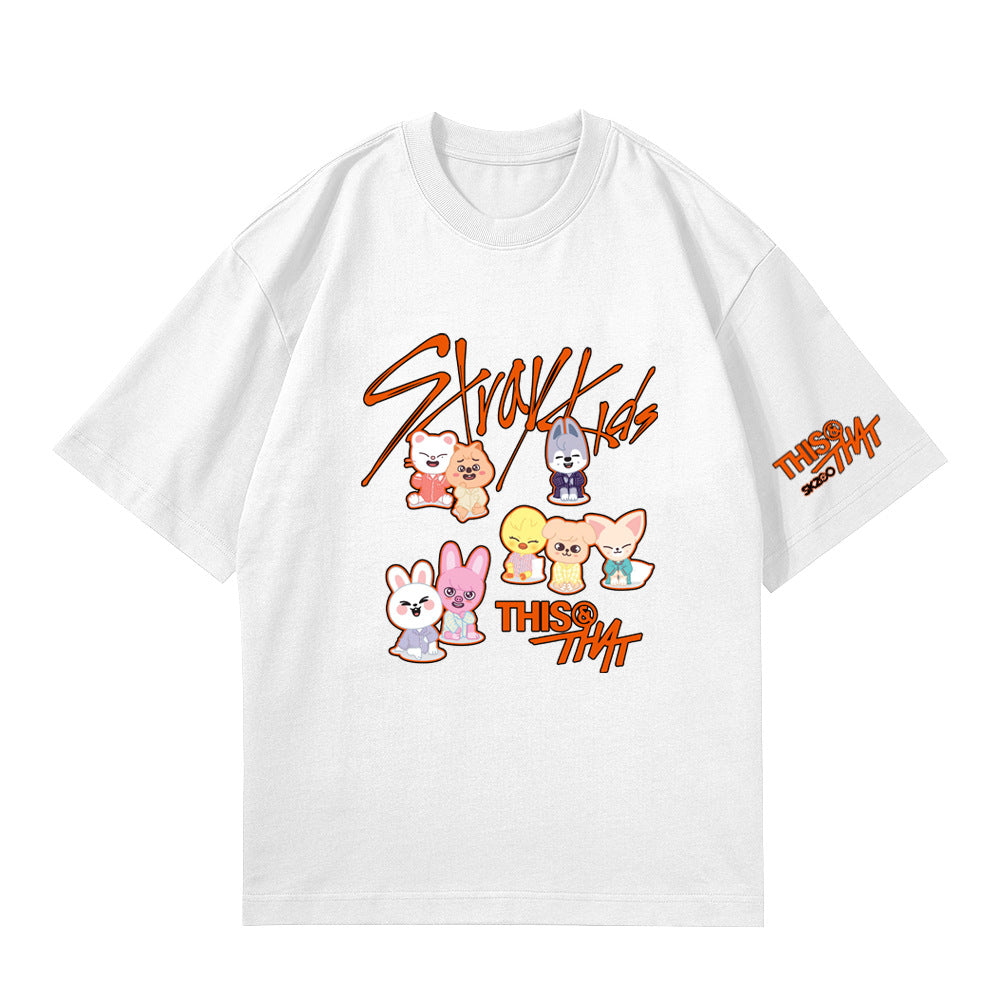 SKZ This & That T-Shirt - Design A White