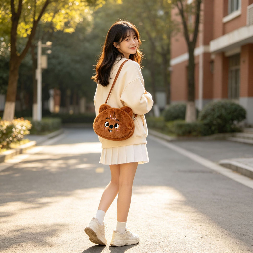 SKZOO Plush Crossbody Bag - view 10