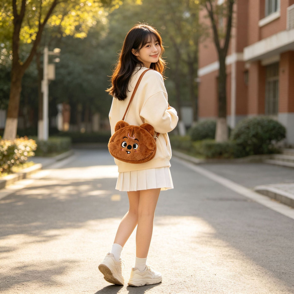 SKZOO Plush Crossbody Bag - view 10