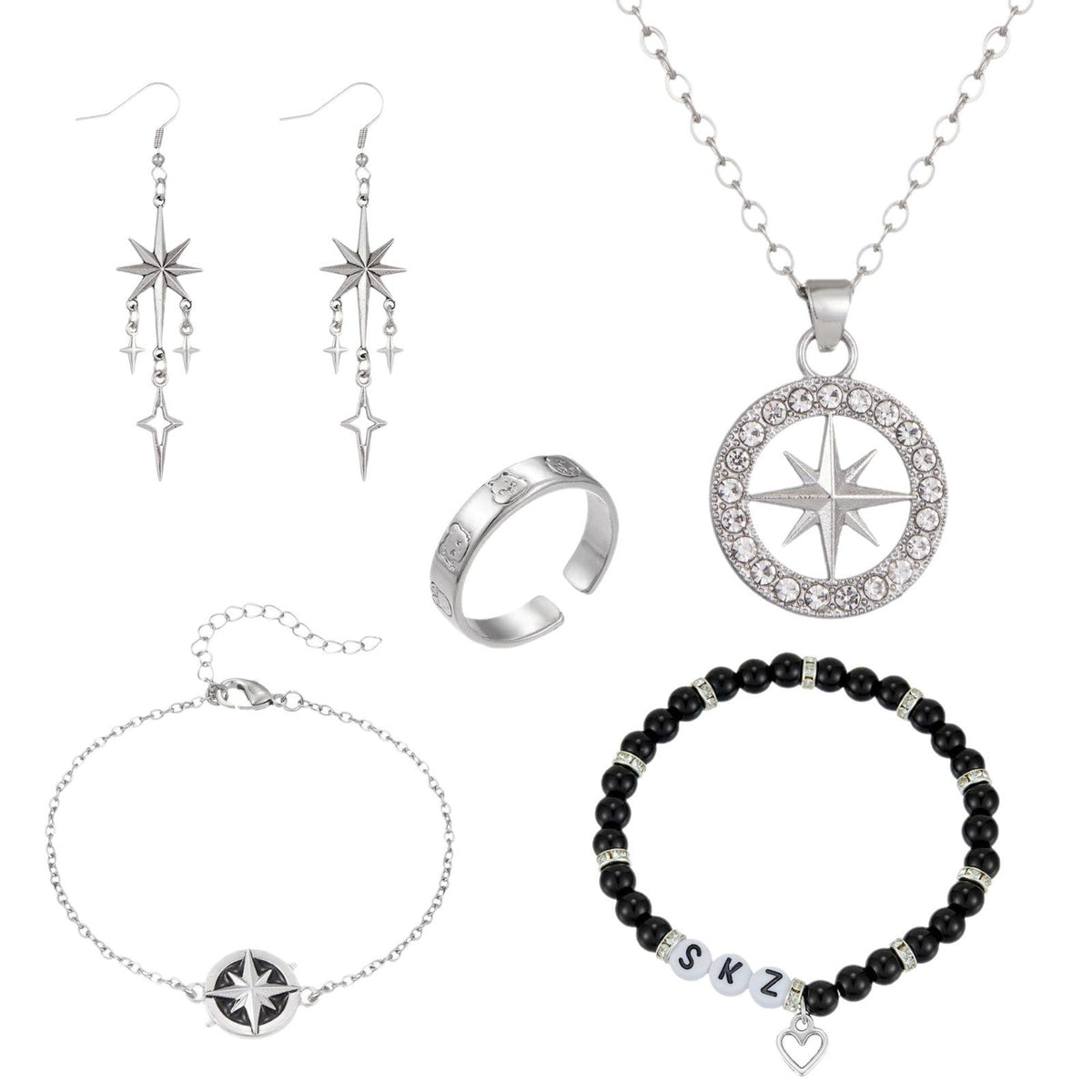 SKZ Compass Jewelry Set - view 4