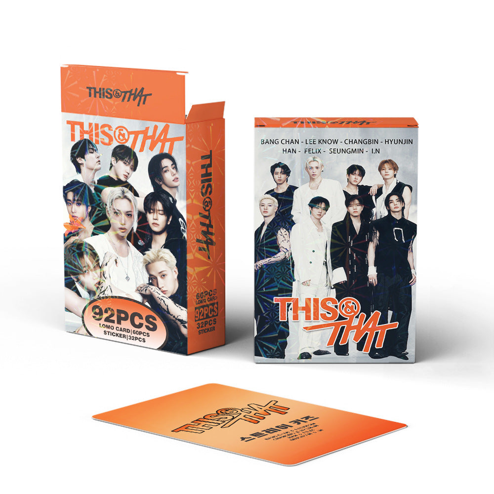92pcs SKZ This & That Photocard Stickers - view 5