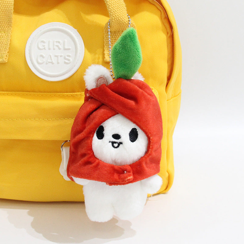 SKZOO Apple Hood Plush Pendant - Leebit