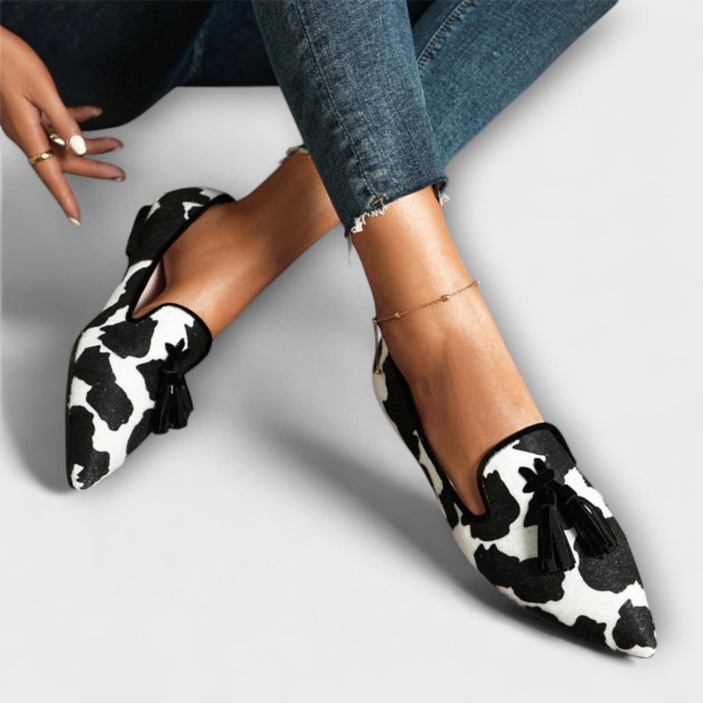 Julia | Elegante Schlupf-Loafer mit Quasten
