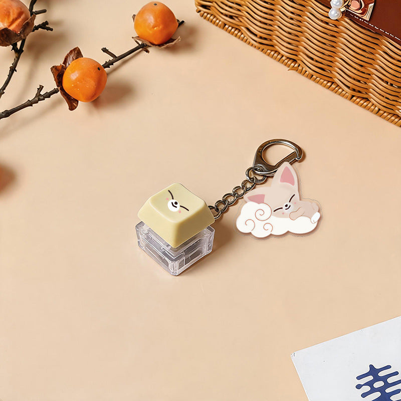 SKZ Luminous KeyCap Keychain - I.N