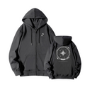 SKZ 8th Anniversary Zip-Up Hoodie - Dark Grey