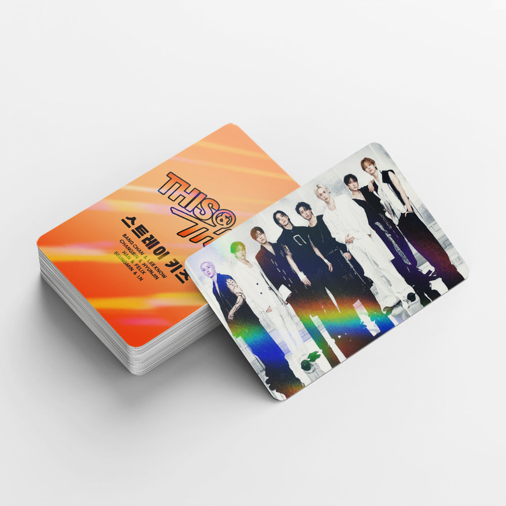 124pcs SKZ This & That Holographic Photocard Sticker - view 5