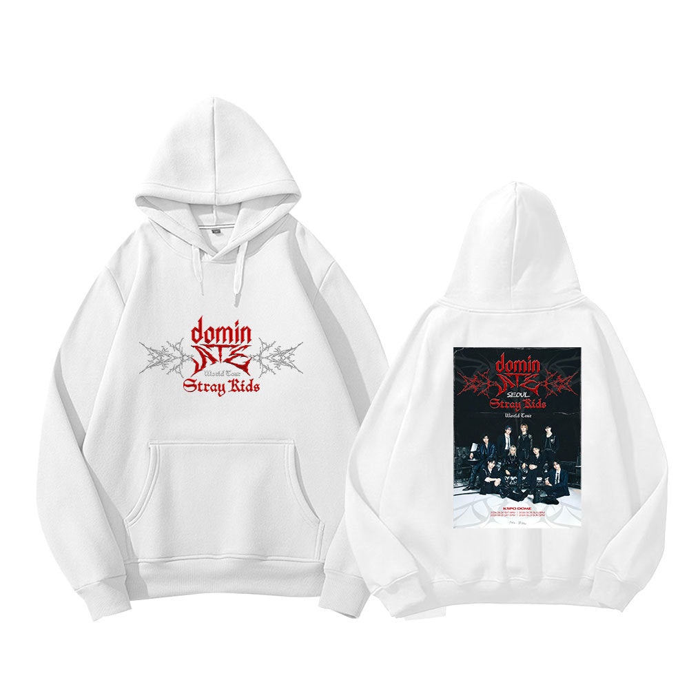 Stray Kids ATE Hoodie - Design C White