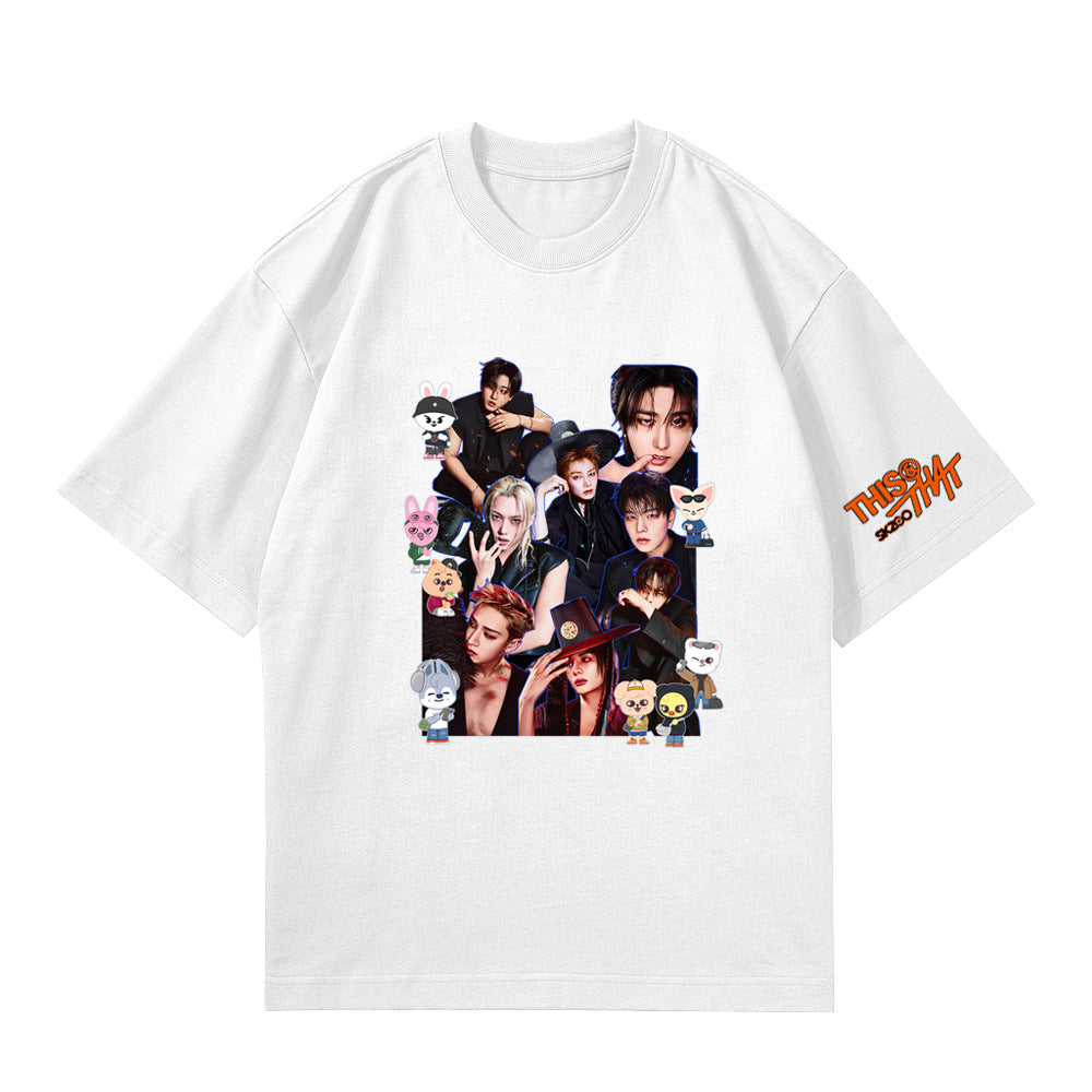 SKZ This & That T-Shirt - Design B White