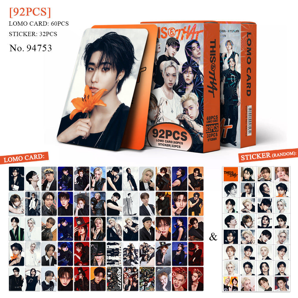 92pcs SKZ This & That Photocard Stickers - view 4