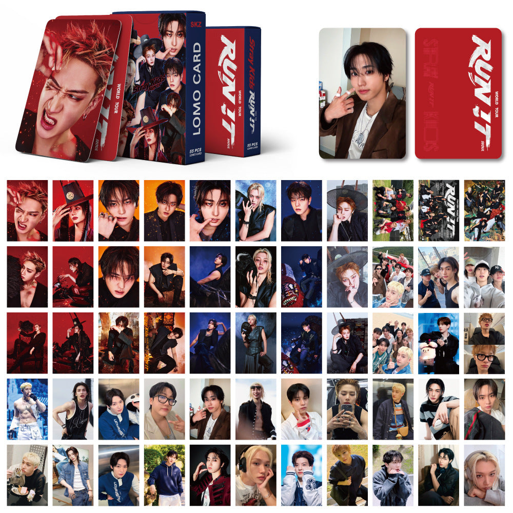 SKZ Run IT Photocard Collection 55pcs - view 2
