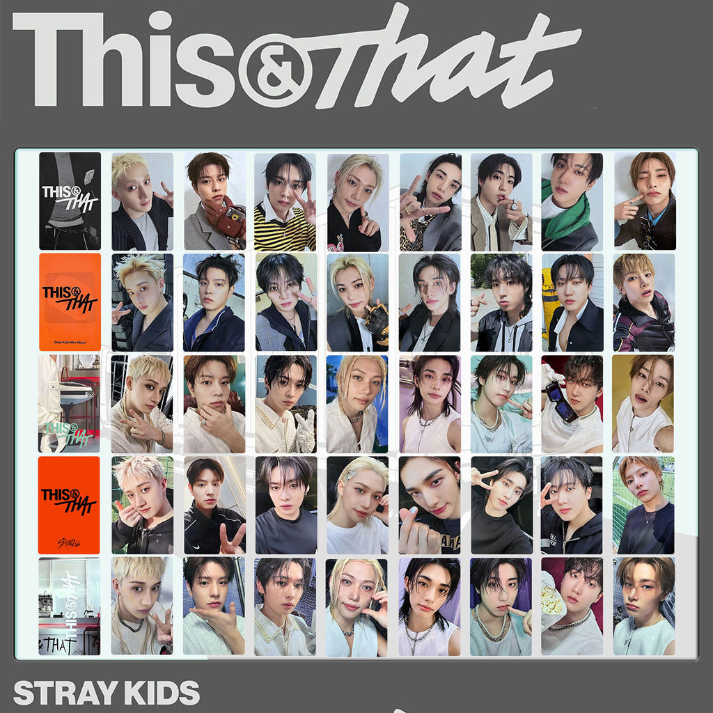SKZ This & That Album Photocard Special Edition - Stray Kids merch