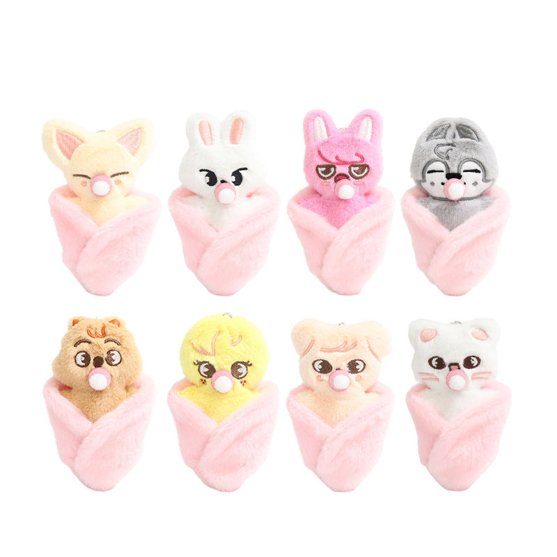 SKZOO Pacifier Plush Bag Keychain - view 2