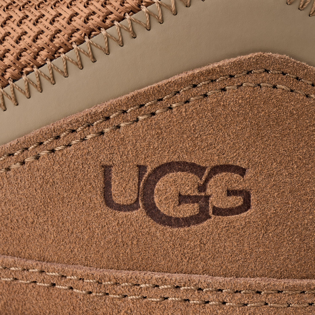 UGG Lowmel Womens Sneakers — Chestnut Suede Low-Top