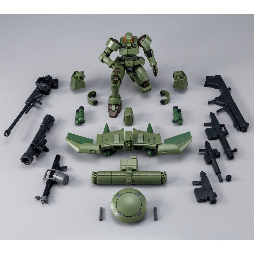 HG OZ-06MS Leo (Full Weapon Set) - P-Bandai 1/144