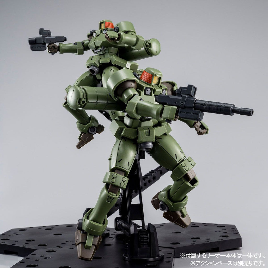 HG OZ-06MS Leo (Full Weapon Set) - P-Bandai 1/144