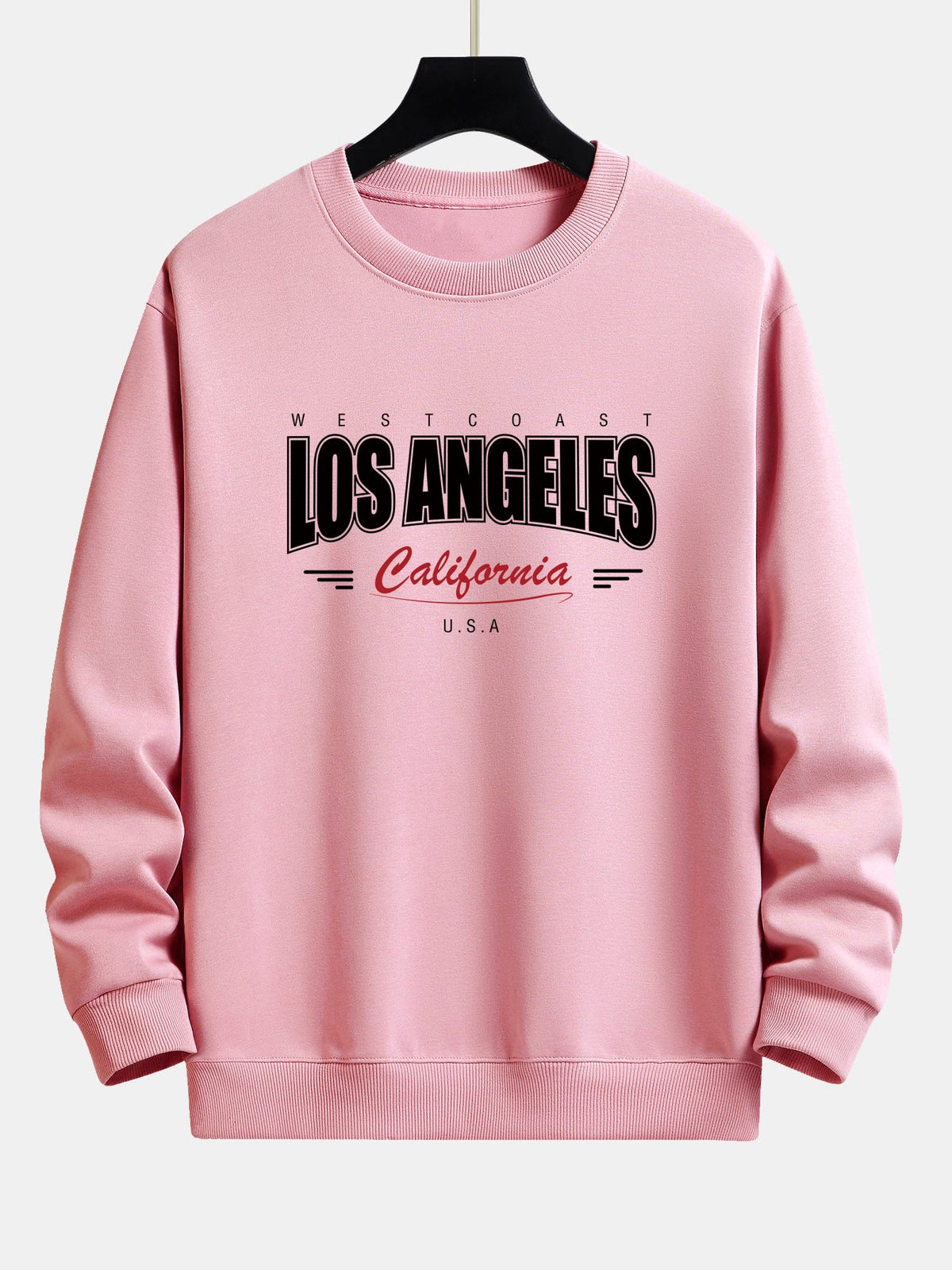 Los Angeles Print Relax Fit Sweatshirt