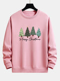 Christmas Tree Print Relax Fit Sweatshirt