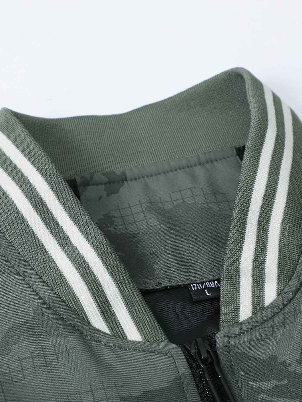 Camouflage Baseball Jacket