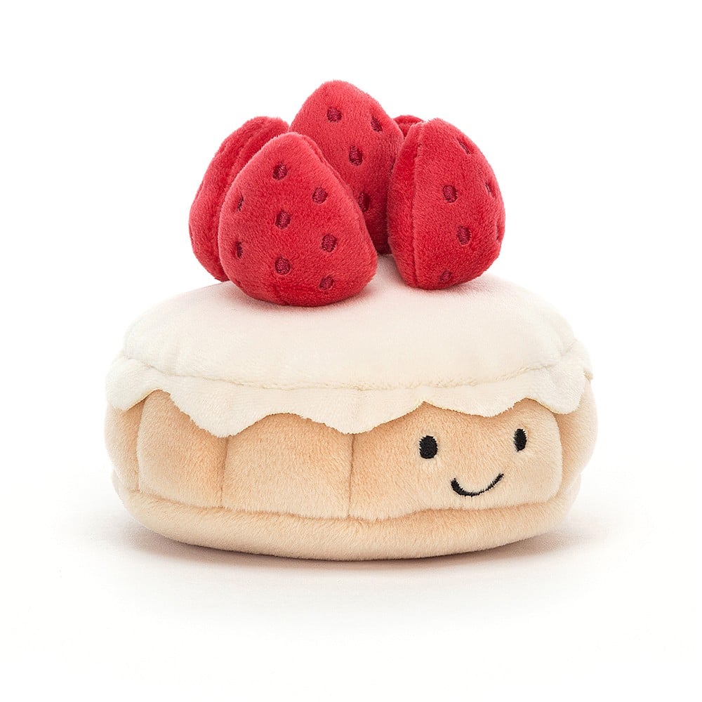 Pretty Patisserie Erdbeertörtchen Einheitsgröße JELLYCAT