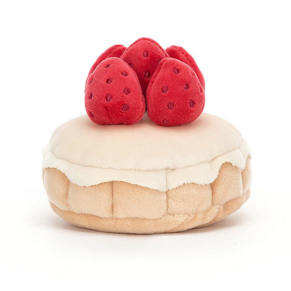 Jellycat Pretty Patisserie Erdbeertörtchen 9 cm