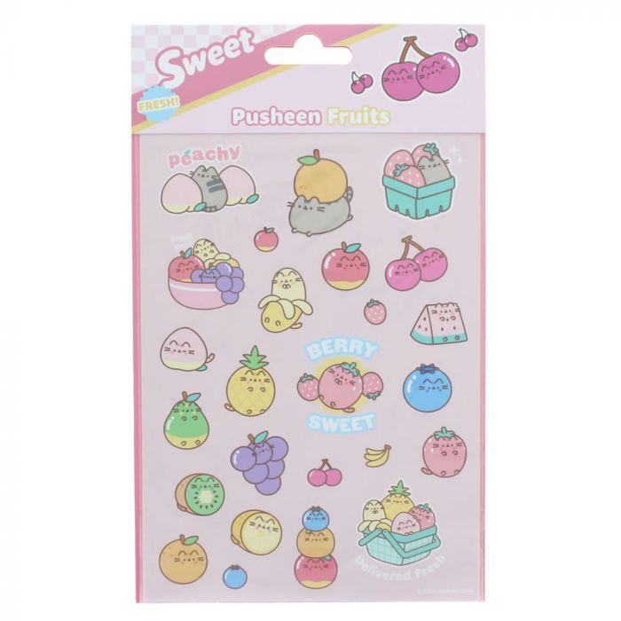 Pusheen Fruits Stickers 22cm
