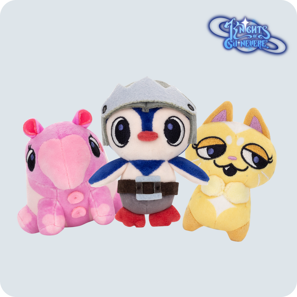 Space Trio Plush Keychains