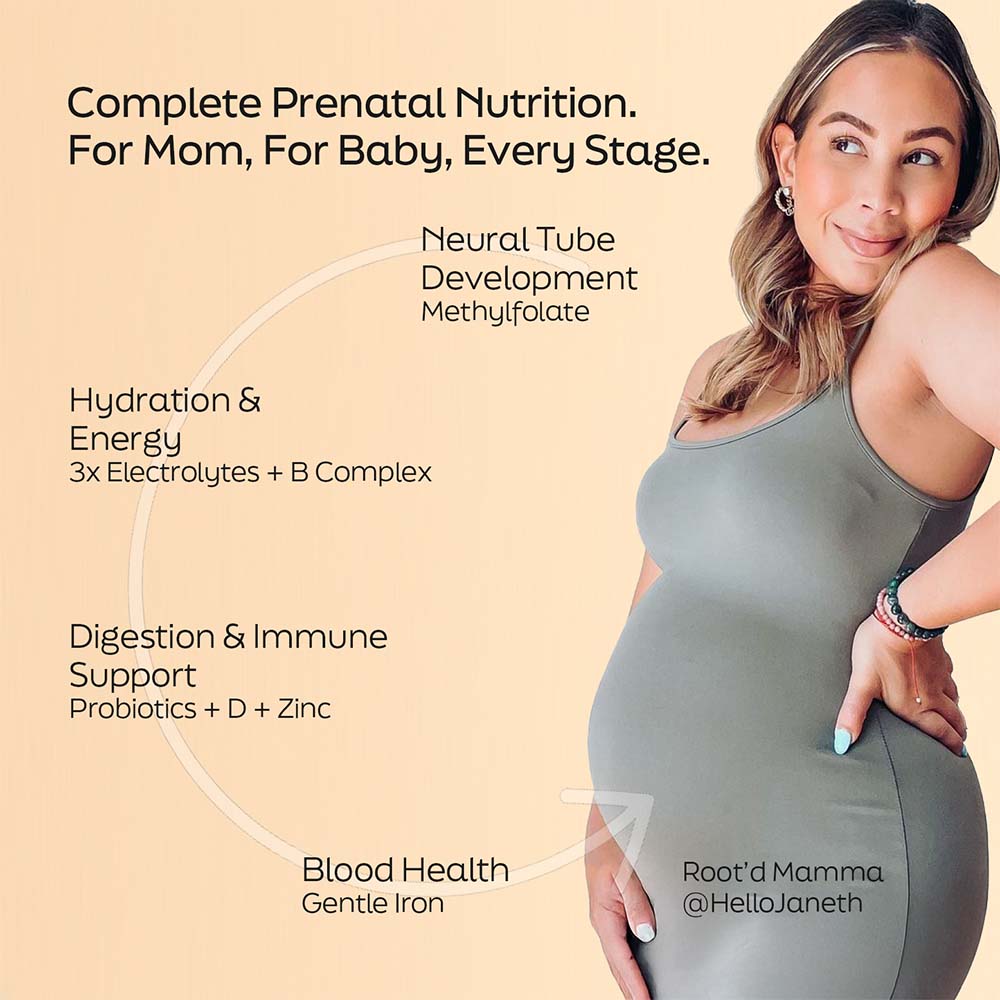Essential Prenatal Nutrition Electrolytes Daily Hydration Support Supplement