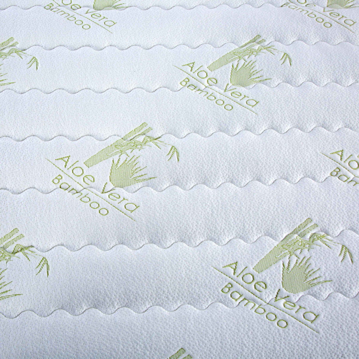 Bed Bath Fashions Aloe Vera Quilted Mattress Pad